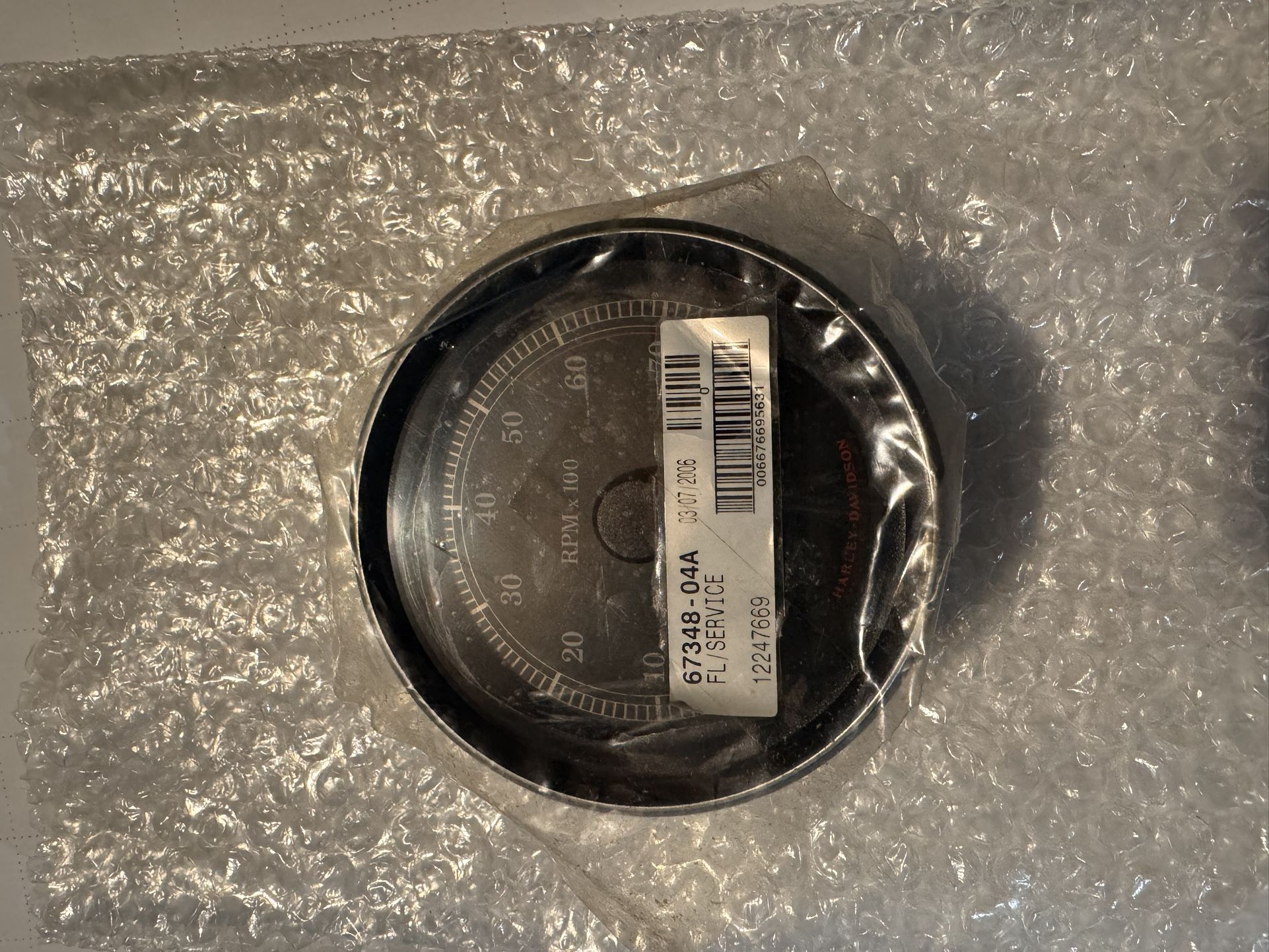 Harley Davidson Tachometer #67348-04A fits Touring Model's 04-13