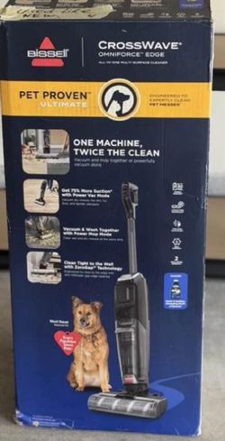 New BISSELL CrossWave OmniForce Edge All-in-One Multi-Surface Cordless Cleaner Retail $330
