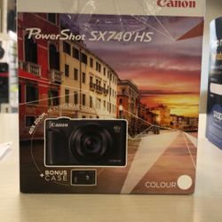 Canon Powershot SX740 HS w/bag