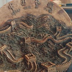 Great Wall Of China Relief Art 