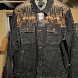 Men’s Pendleton Jean Jacket - Large 