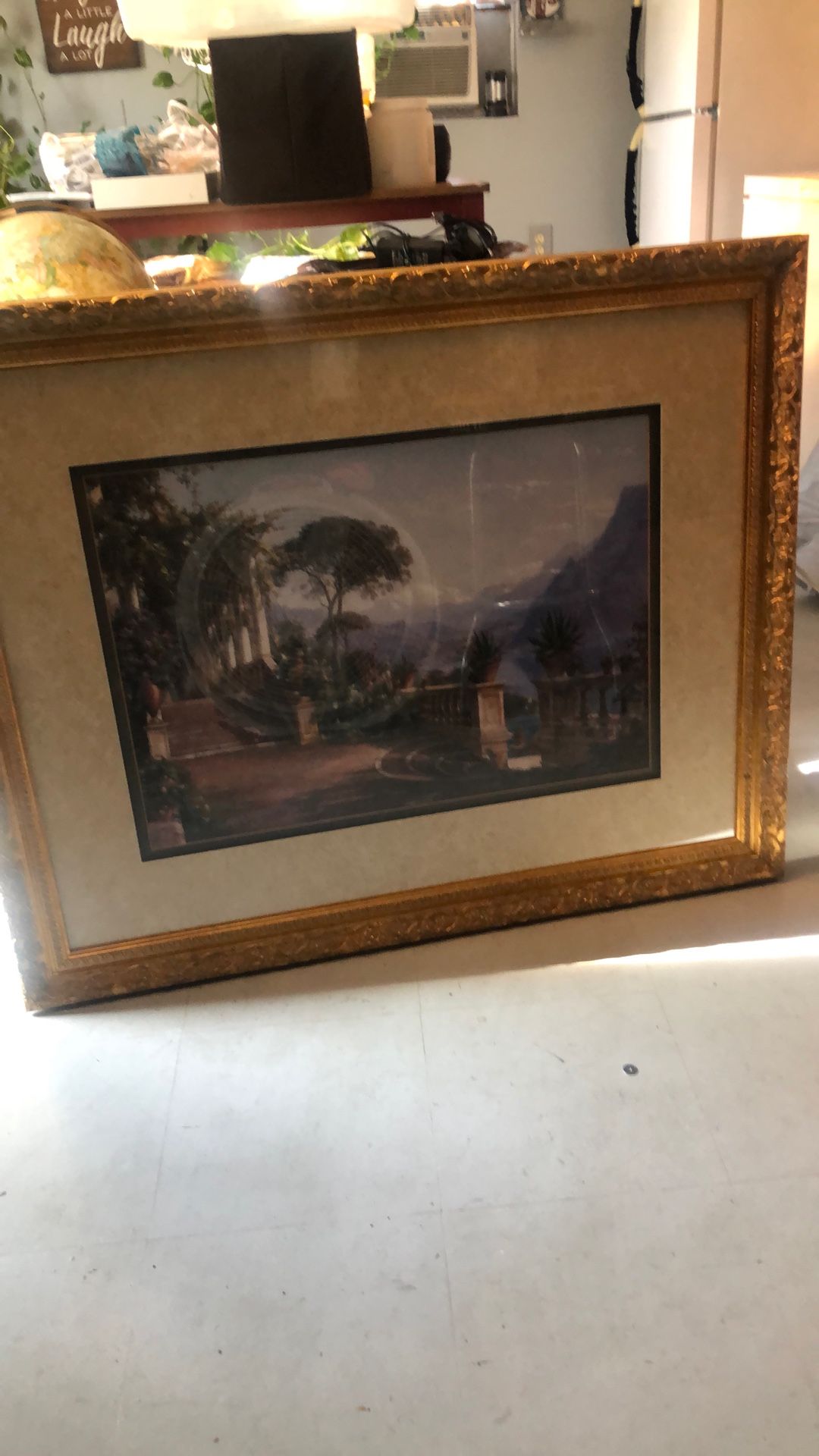 Large Framed Picture