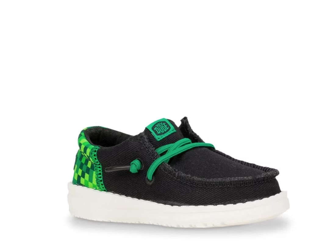Hey Dude Wally Funk Gaming Slip On - Kids'/Youth size 5