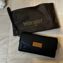 Wrangler black wallet
