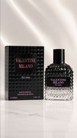 Valentine Milano For Man Eau de Parfum Spray, Regular Size 3.4 fl oz / 100ml