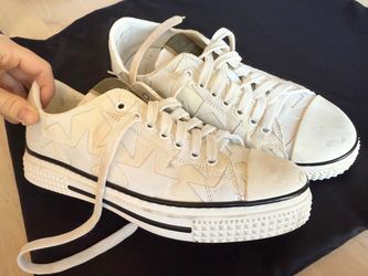 Valentino Garavani Designer Sneakers – White (Women’s Size 7 / EU 37)