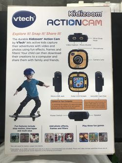 VTech Kidizoom Action Cam, Yellow/Black negotiable