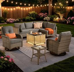 Patio furniture set outdoor new in the box