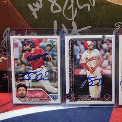 Autograph Baseball Cards Angels Travis d'Arnaud