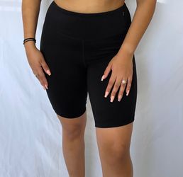 Black Biker Shorts