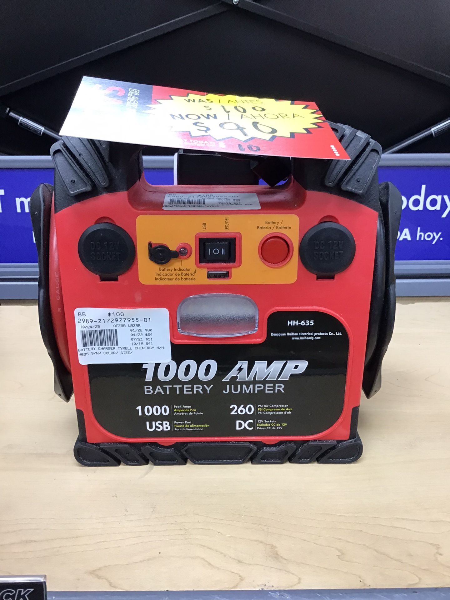 1000AMP Battery Jumper