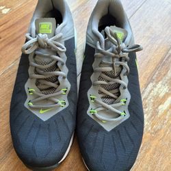 Black/Green Nike Air - Size 10