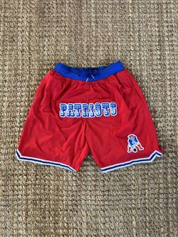 MENS NEW ENGLAND PATRIOTS BASKETBALL SHORTS XL