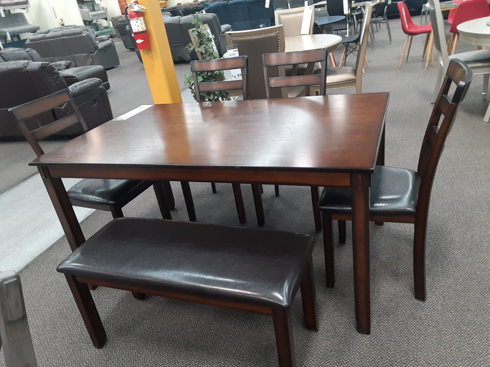 6 pc dining table