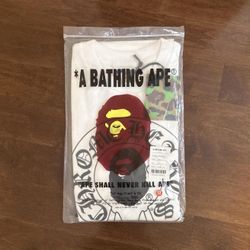 Chrome heart Bape tee