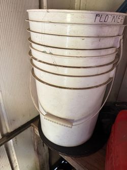 Plastic buckets