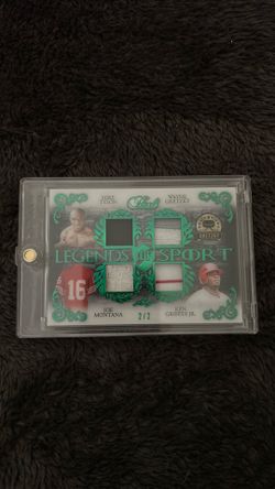 Legends of Sport pearl leaf (Mike Tyson, Wayne Gretzky, Joe Montana, Ken Griffey Jr)