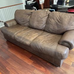 Leather Couch 