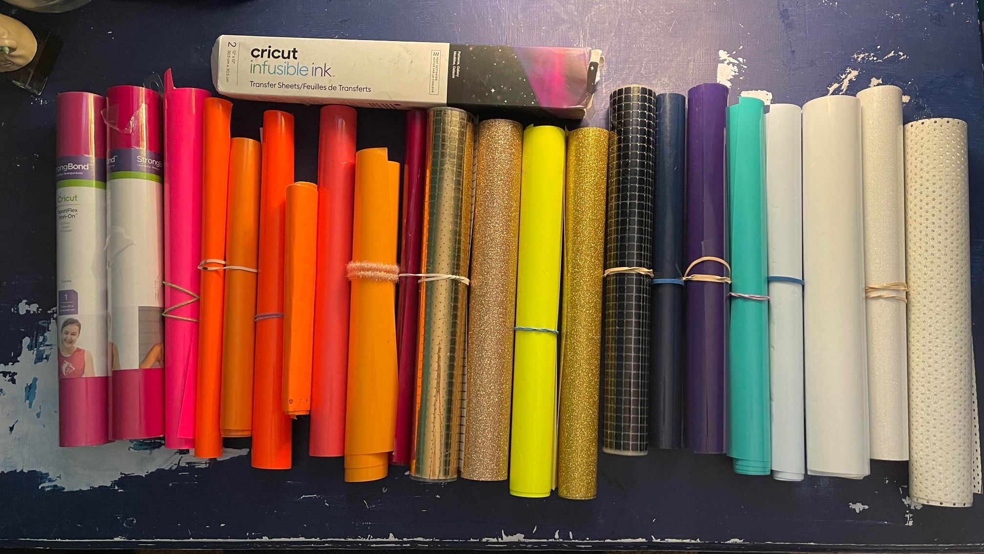 Tons Of Htv Vinyl For Cricut