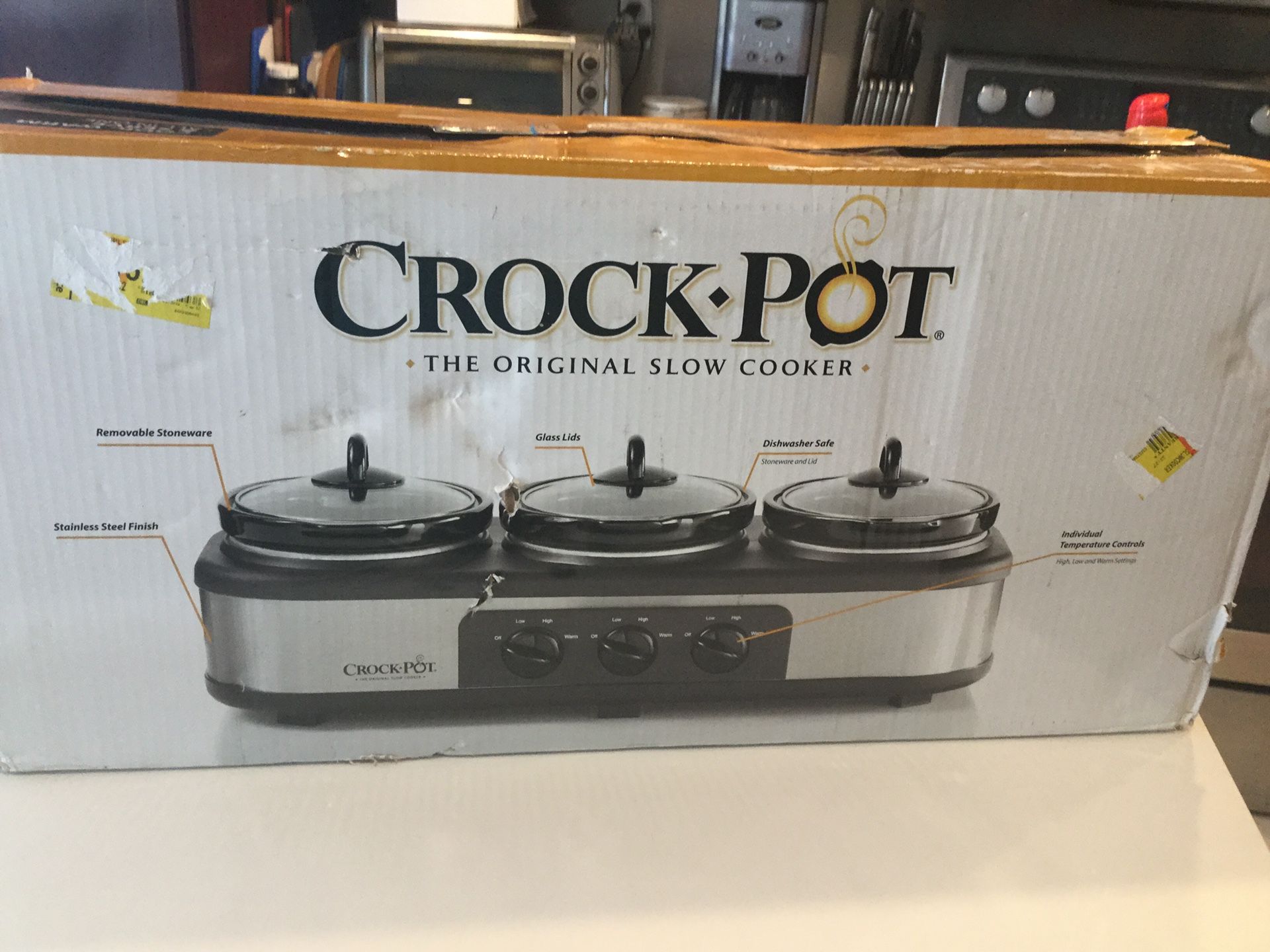 New In Box -Croc Pot Trio ( 3 Crocs 1.5 Qt)