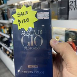 Brand New Sealed Acqua Di Gio Profondo Parfum 100ml Perfumes And Colognes On Sale 