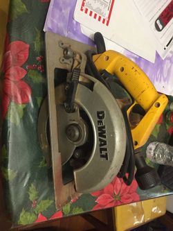 Dewalt 7 1/4 circular saw