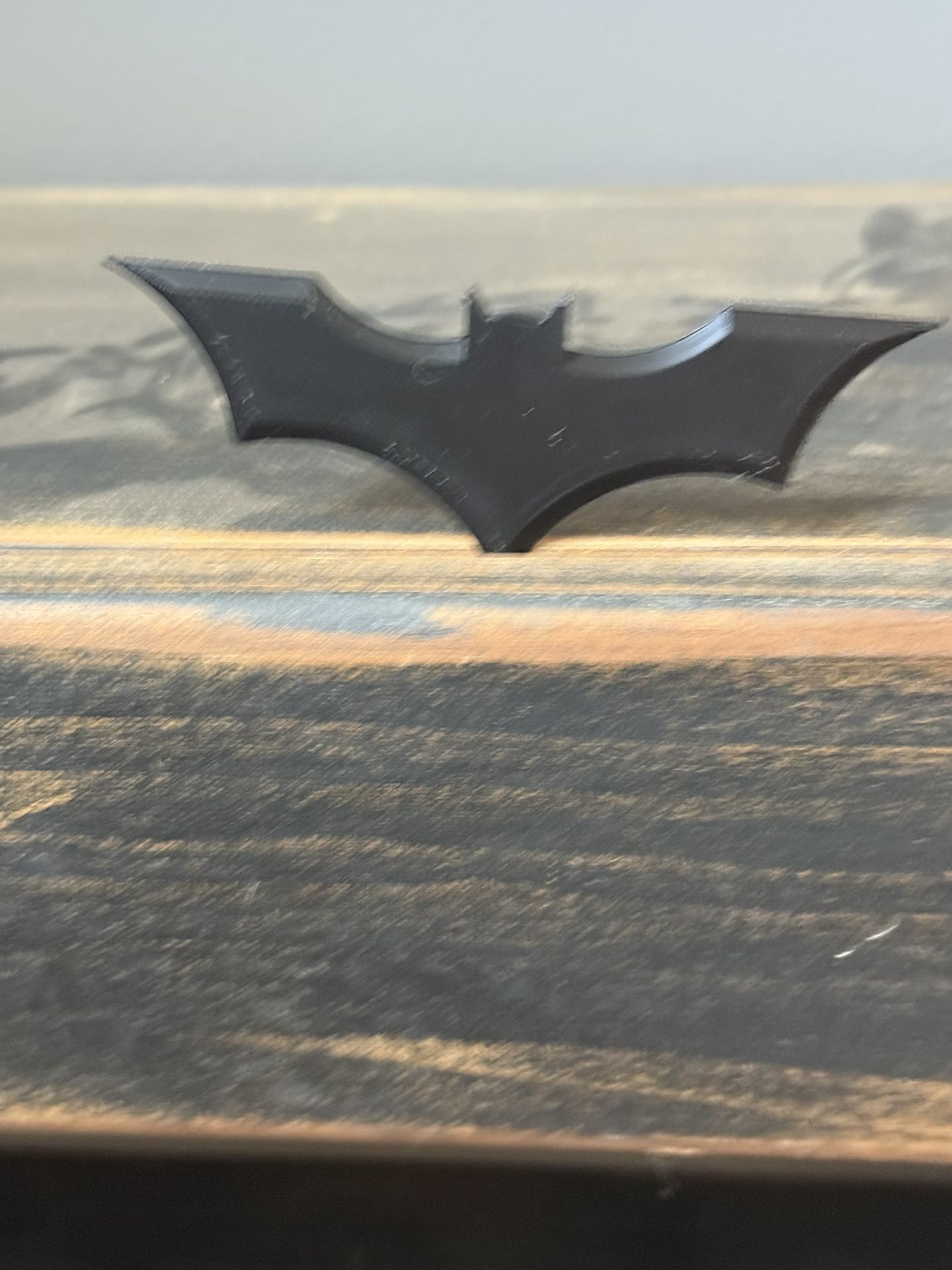 Batman Batarang Replica Set Of 3 3D Printed Suited For Cosplay Or Display