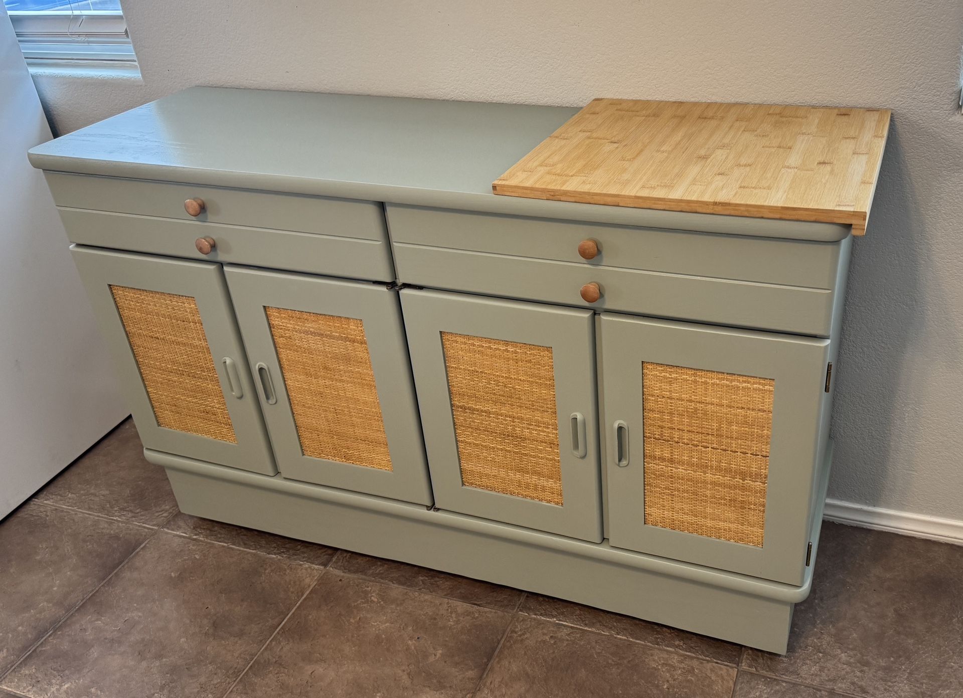 Bar Cart On Wheels