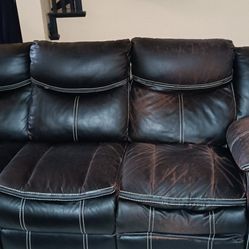 3 Seat Sofa With Cupholders 