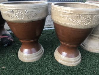 Clay pots