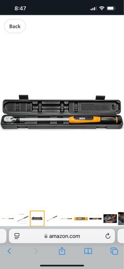 GW digital torque wrench 1/2