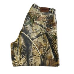 Wrangler Pro Gear Realtree Camo Jeans Men’s 38x34 Hunting Pants Outdoor Cotton