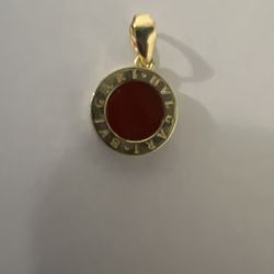 18k Real Gold Pendant 