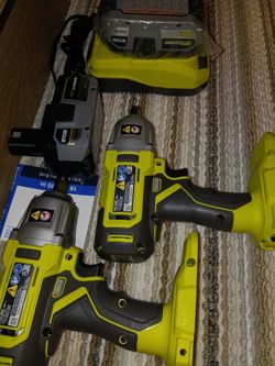 Ryobi impact wrench bundle
