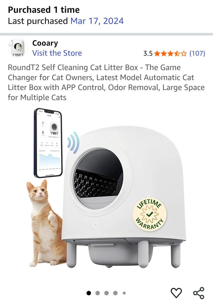 Self Cleaning Cat Litter Box