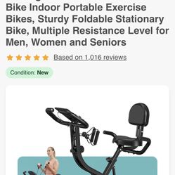 Foldable Exercise Bike