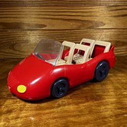 Bluey's Escape Convertible Red Car Vehicle Bluey Pretend Play Moose Toys