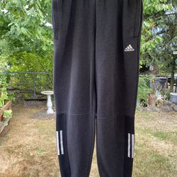 Adidas Men’s Sweatpants Gray Joggers Size M
