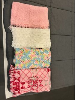 Baby Blankets Handmade Never Used