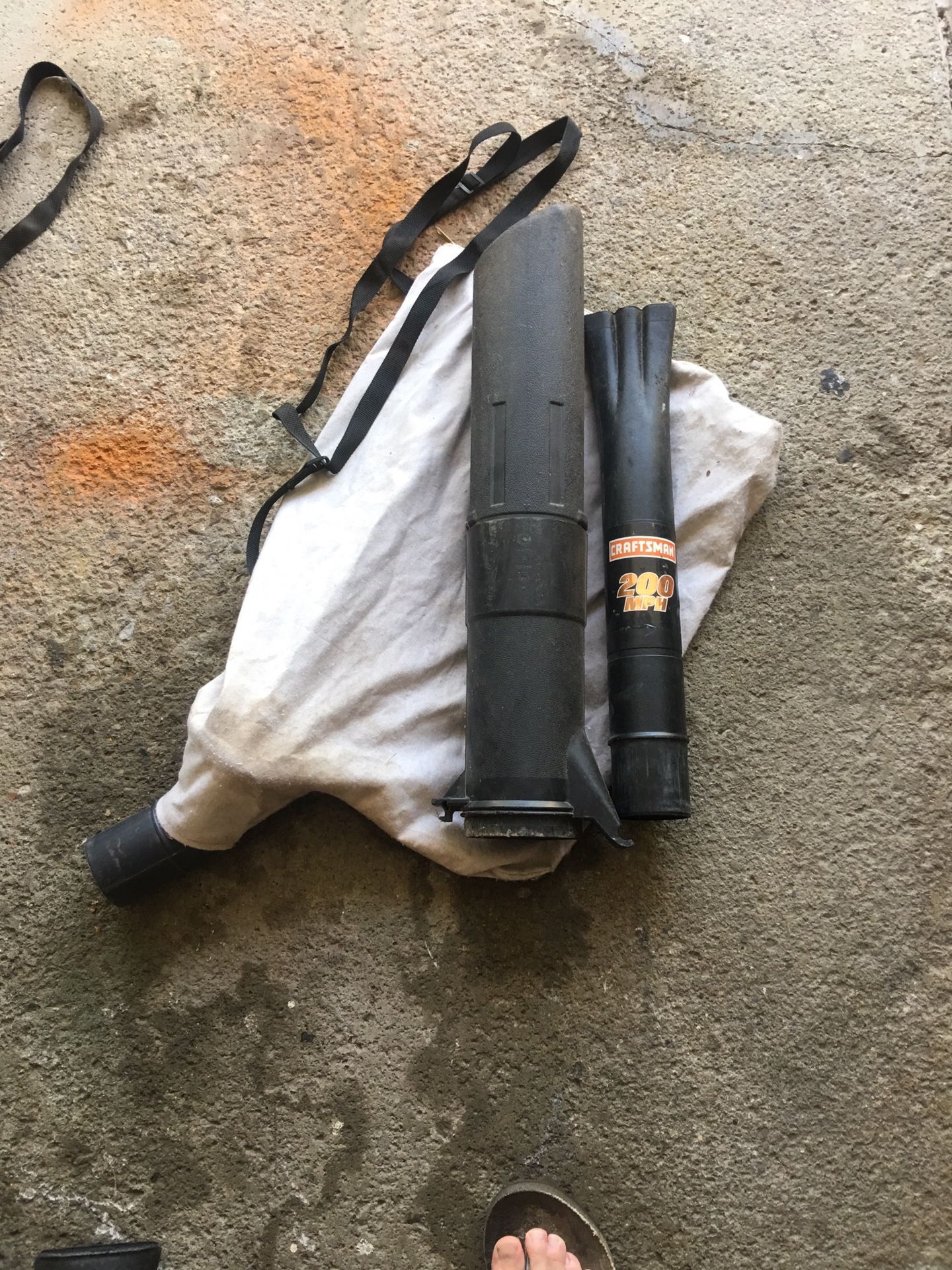 Leaf vac vacuum kit craftsman