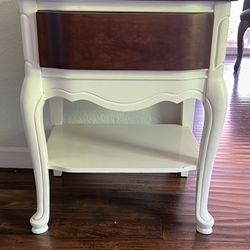 Vintage Refinished Nightstand/side Table 
