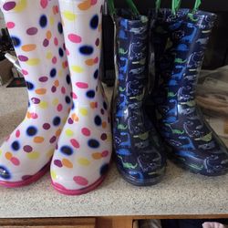 Bocca Rain boots 20.00 for both