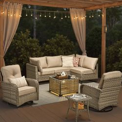 Patio furniture set outdoor new in the box