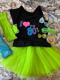 80s girl costume
