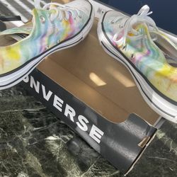 Womens Converse Chuck Taylor Tie Dye Like New 