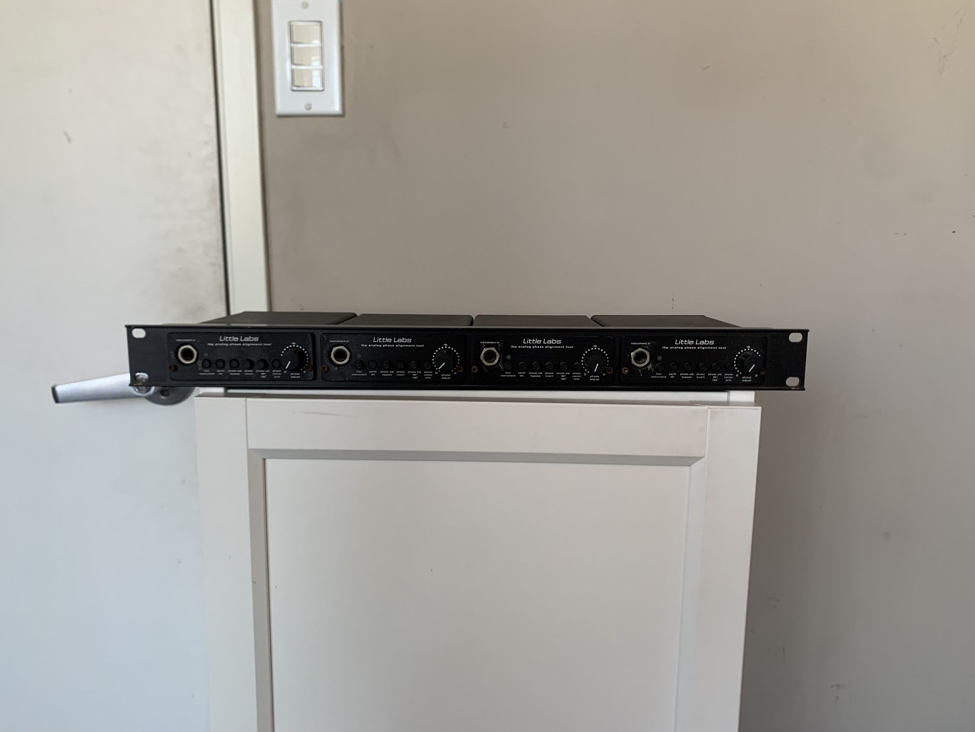 Little Labs 4-Channel IBP Analog Phase Alignment Tool Rack-UNTESTED!