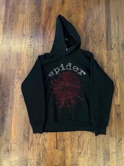 Black spider hoodie