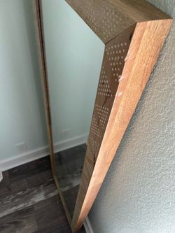 Wood Mirror