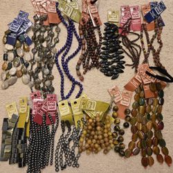 Lot Of Assorted Bead Strands