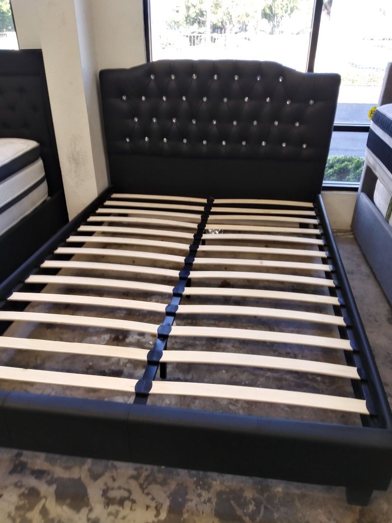 Queen Bed With Mattress Included!